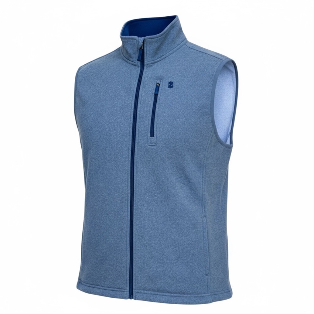 🧊 IZOD Spectator Men’s Fleece Vest 🛶 Size M | Gray | Cozy Core
